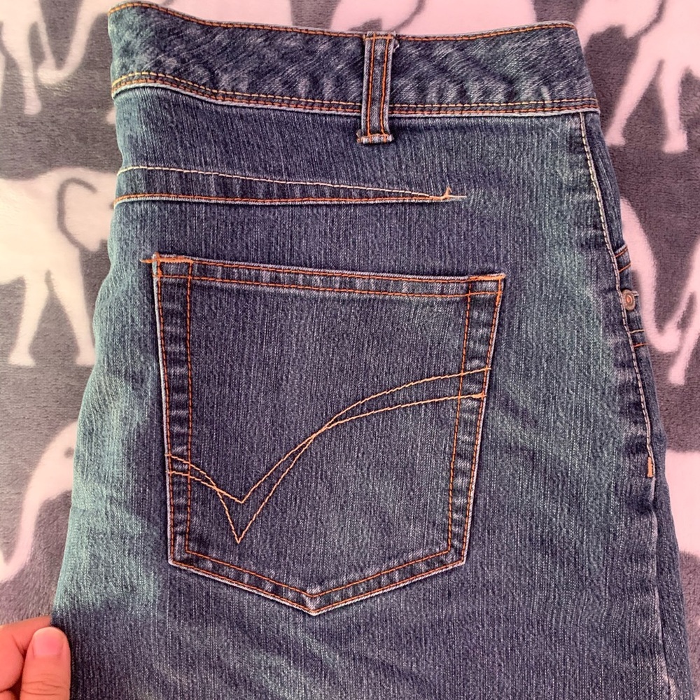 Medium Wash Denim Skirt Size 10